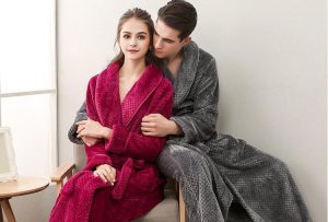 Fuchsia Pink Bathrobe