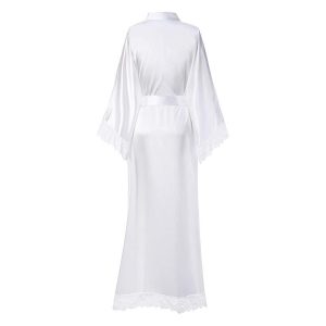 White Lace Robe