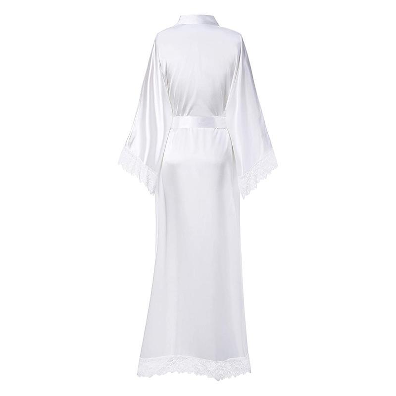 White Lace Robe