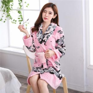 Women's Novelty Bathrobe