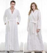 Soft White Women's Bathrobe