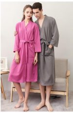 Women's Waffle Cotton Robe
