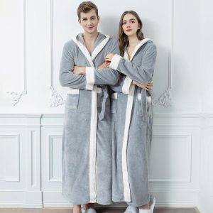Light Grey Women's Bathrobe