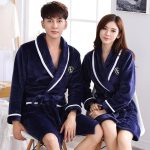Unique Women's Fleece Bathrobe