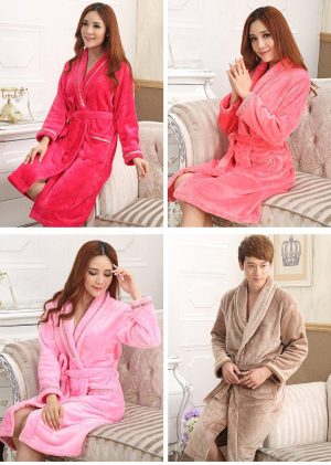 Candy Pink Women's Bathrobe