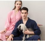 Pale Pink Women's Bathrobe