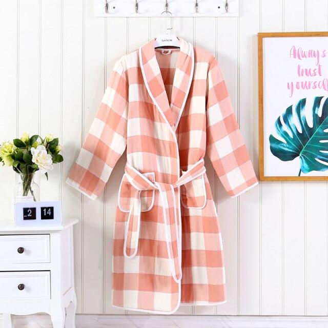 Women's Pink Flannel Robe