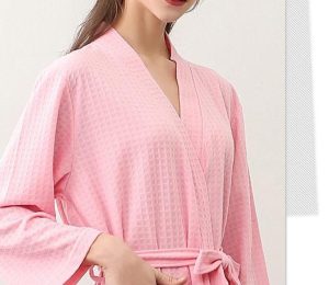 Women's Waffle-Weave Robe