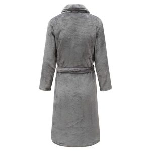 Women's Grey Bathrobe