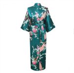 Women's Long Satin Kimono Robe