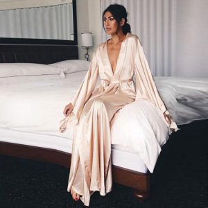Women's Long Summer Robe
