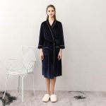 Women's Long Velour Robe