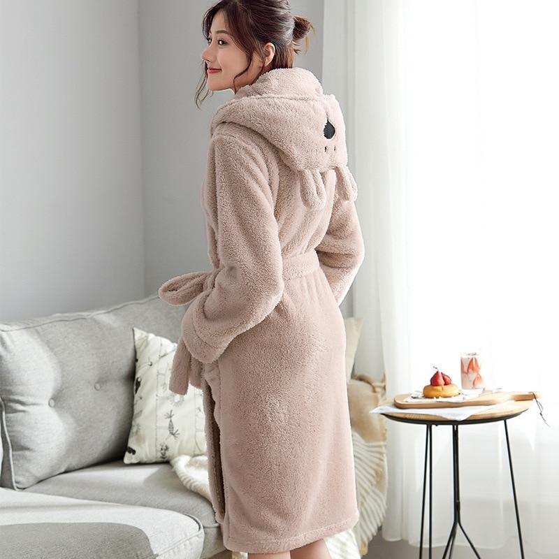 Women's Bear Bathrobe - Image 2