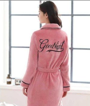Personalized Fleece Robe