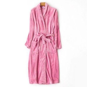 Women's Pink Bathrobe