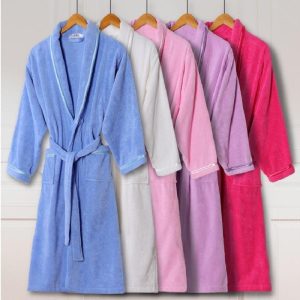 Fuchsia Pink Bathrobe