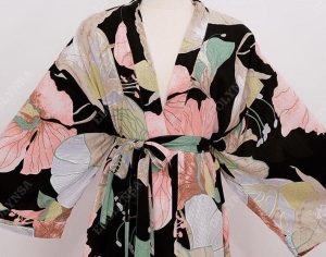 Short Satin Robe