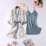 Lightweight Satin Robe