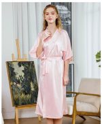 Long Satin Dress