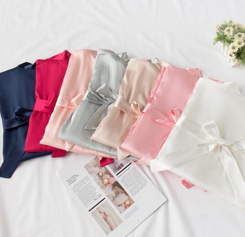 Simple Satin Robe