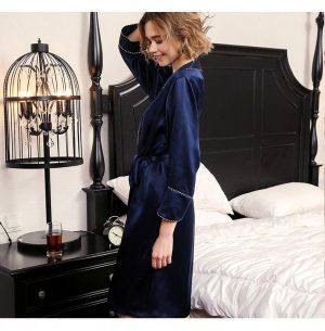 Luxury Women's Silk Robe
