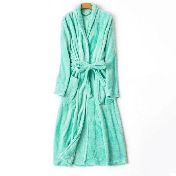 Turquoise Bathrobe