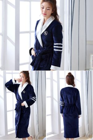 Women's Fleece Bathrobe