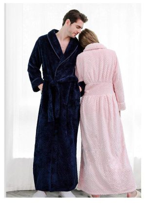 Dusty Pink Women's Bathrobe