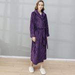 Women's Purple Bathrobe