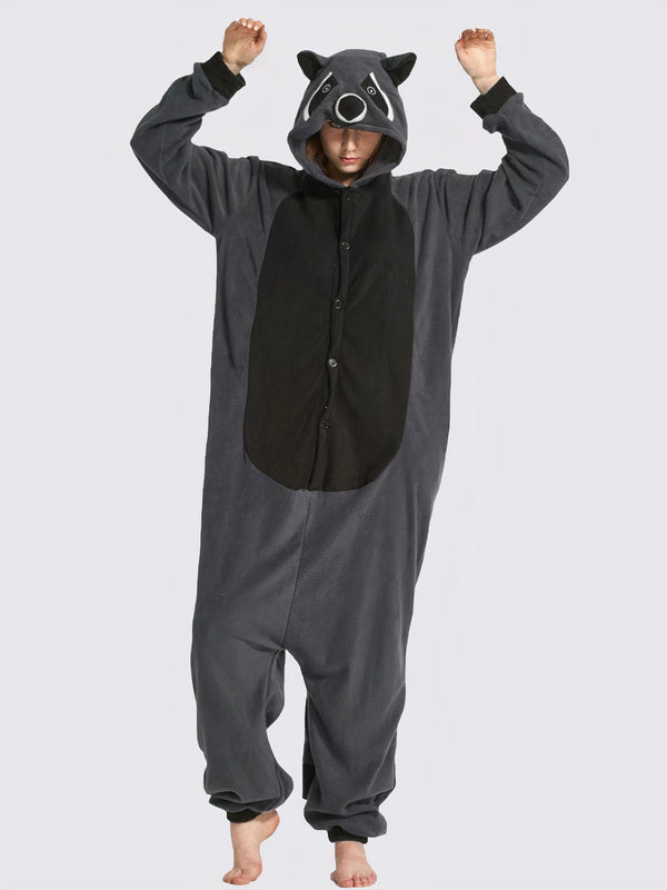 Women's "Raccoon" Pajama Jumpsuit - Image 2