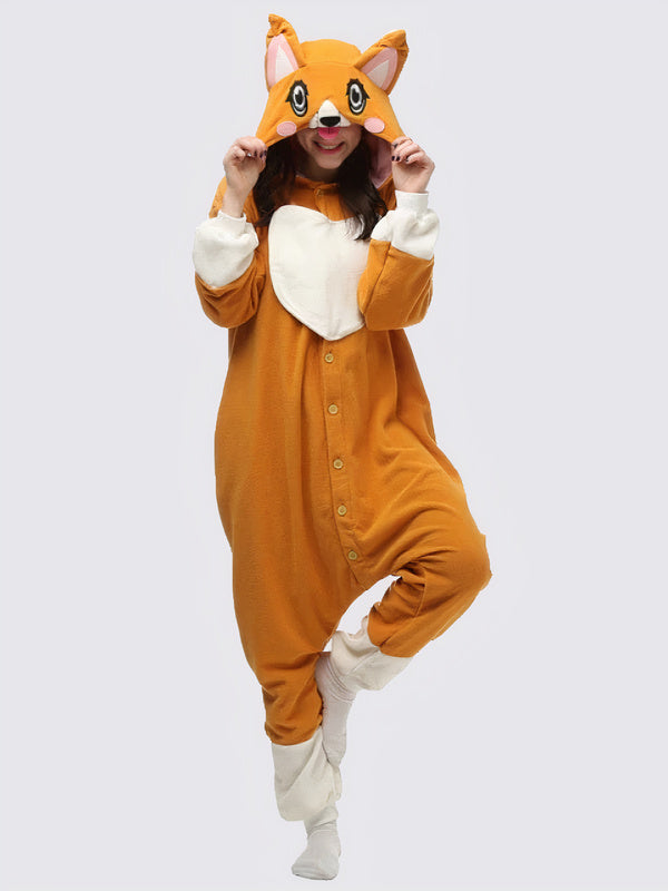"Pembroke Welsh Corgi" Women's Pajama Onesie - Image 2