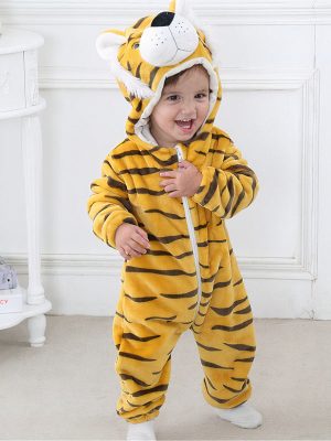 "Cute Tiger" Baby Pajamas