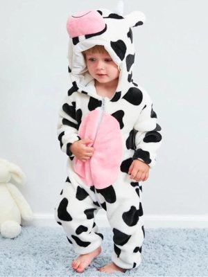 baby cow pajamas