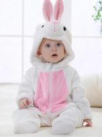 "Pink Rabbit" Baby Pajamas