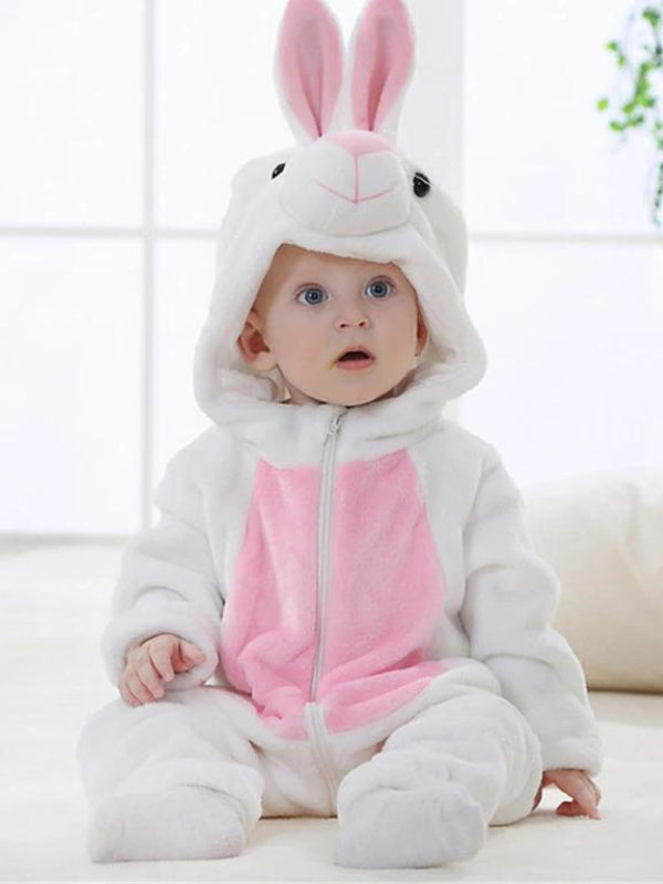 "Pink Rabbit" Baby Pajamas