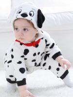"Dalmatian" Baby Pajamas