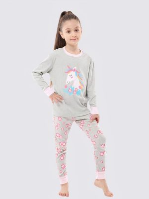 "Iridescent Unicorn" Girls' Pajamas