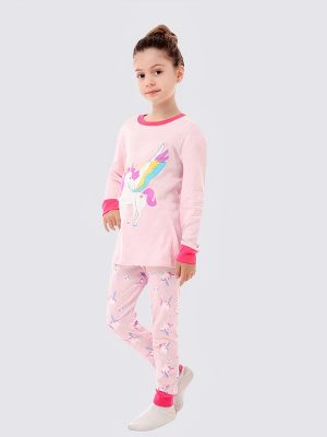 "Winged Unicorn" Girls' Pajamas