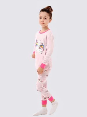 "Rainbow Unicorn" Girls' Pajamas