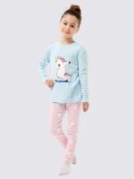 "Dabbing Unicorn" Girls' Pajamas
