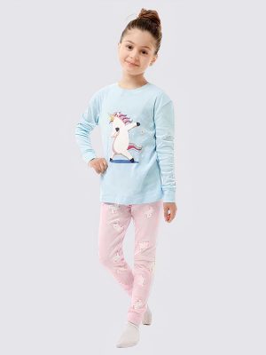 "Dabbing Unicorn" Girls' Pajamas