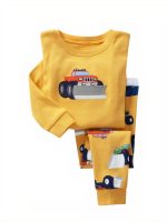 Boys' "Backhoe Loader" Pyjamas