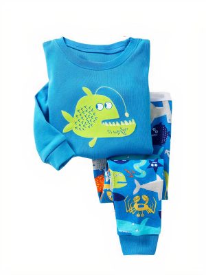 "Piranha" Boys' Pajamas