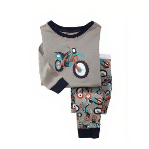 Boys' "Motorcycle" Pajamas