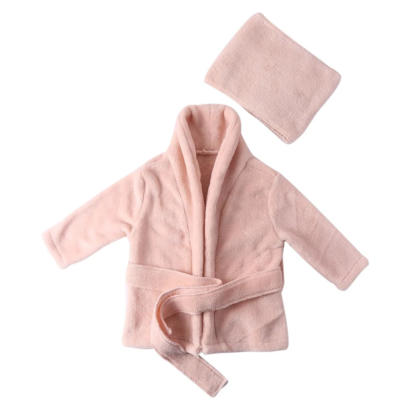 Pink Children's Bathrobe - Image 2