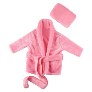 Bright Pink Children's Bathrobe