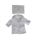 Grey Baby Bathrobe