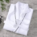 Absorbent White Bathrobe