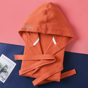 Orange Bathrobe