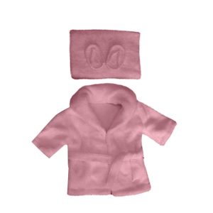 Pink Baby Bathrobe